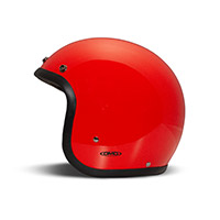 Casque Dmd Jet Retro rouge - 3