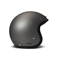 Casque Dmd Jet Vintage Gris Mat