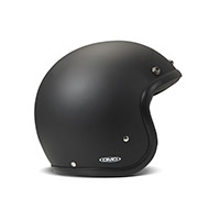Casque Dmd Jet Vintage Noir Mat