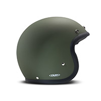 Casque Dmd Jet Vintage Vert Mat