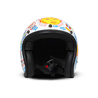 Casque Dmd Jet Vintage Soul Blanc