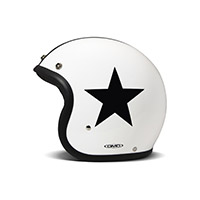 Dmd Jet Vintage Star Helm weiß - 3