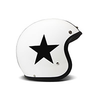 Dmd Jet Vintage Star Helmet White