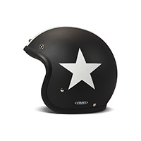 Casco Dmd Jet Retro Star negro - 3