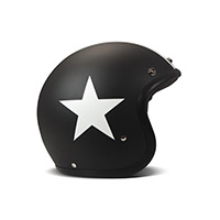 Dmd Jet Vintage Star Helmet Black