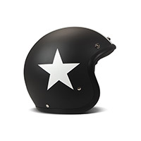 Casque Dmd Jet Vintage Star blanc