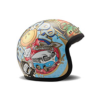 Casco DMD Jet Retro Woodstock