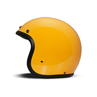 Casco Dmd Jet Retro amarillo brillo - 3