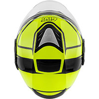 Casque Givi 12.4 Future Stripes jaune noir - 2