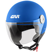 Givi 10.7 Mini J Solid Helmet Metallic Blue