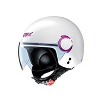 Grex G 3.1 E カップリングヘルメットホワイトピンク
