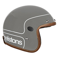 Helstons コーポレート カーボン ヘルメット グレー