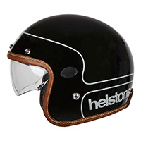 Helstons コーポレート カーボン ヘルメット ブラック
