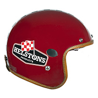 Casco Helstons Flag Carbon burdeos - 2