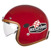 Helstons Flag Carbon Helmet Bordeaux