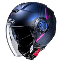 Hjc i41 Varo ヘルメット パープル ブルー マット