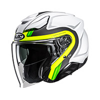 Casco Hjc F31 Bask Giallo Opaco