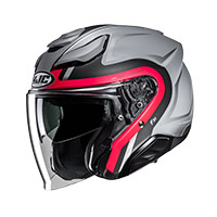 Casco Hjc F31 Bask Rosso Opaco