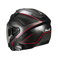 Casco Hjc F31 Ludi rojo