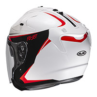 Hjc Fg Jet Balin Helmet White Red