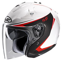 Hjc Fg Jet Balin Helmet White Red