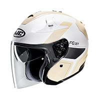 HJC FG ジェット エペン ヘルメット ブラック イエロー
