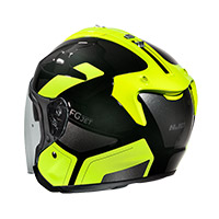 HJC FG ジェット エペン ヘルメット ブラック イエロー - 2