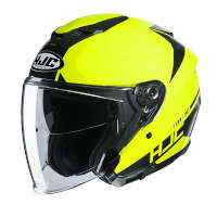 Casco Jet Hjc I30 Baras Giallo Fluo