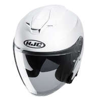 HjcI30オープンフェイスヘルメットマットホワイト - 4