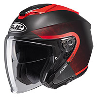 Casco Hjc I30 Dexta negro rojo