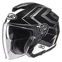 Casco Jet Hjc I30 Zetra Nero Grigio