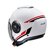 Hjc I40 Paddy Helmet Black Red