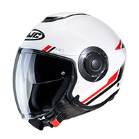 Casque HJC I40 Paddy noir rouge