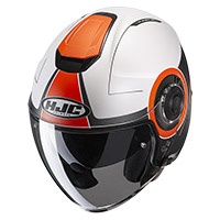 Casco HJC I40 Panadi naranja gris