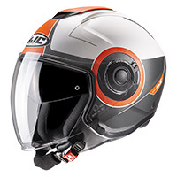 Casque HJC I40 Panadi orange gris