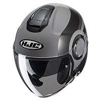 HJCI40スピナヘルメットグレーブラック