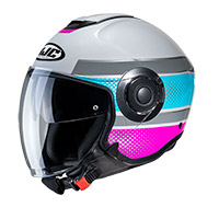 HJC I40 Tolan Helm blau rot