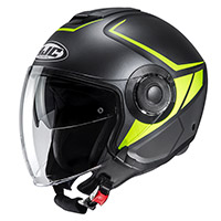 Casco Hjc I40 Camet Nero Giallo