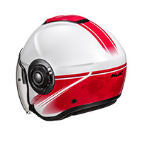 Hjc I40n Vision Helmet White Red - 3
