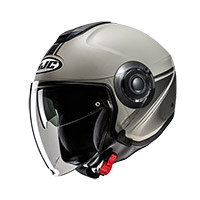 Hjc I40n Vision Helmet White Red