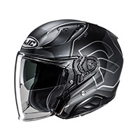 Casco HJC Rpha 31 Dereen gris opaco