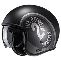 Hjc V30 Harvey Helmet Black Grey