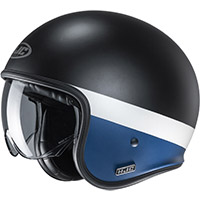 Hjc V30 Perot Helmet Black Blue White