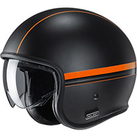 Hjc V30 Equinox Helmet Black Orange