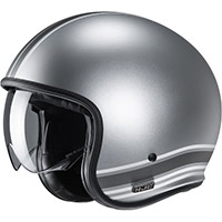 Hjc V30 Senti Helmet Silver