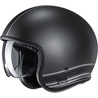 Hjc V30 Senti Helmet Black Silver