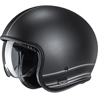 Casque Hjc V30 Senti Noir Argent