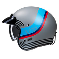 Casco Hjc V31 Byron Grigio Blu - img 2