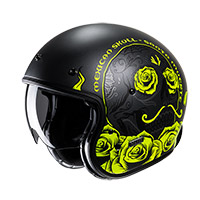 Casco Hjc V31 Desto Giallo Nero