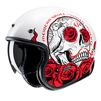 Casco HJC V31 Desto rojo blanco